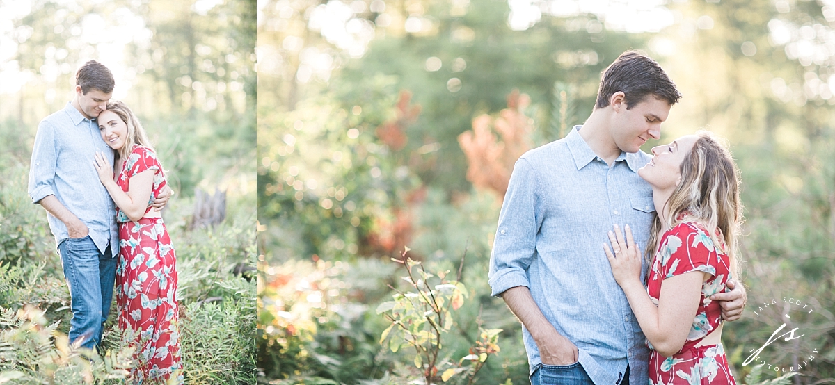 fall engagement session